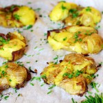crispy smashed potatoes recipe