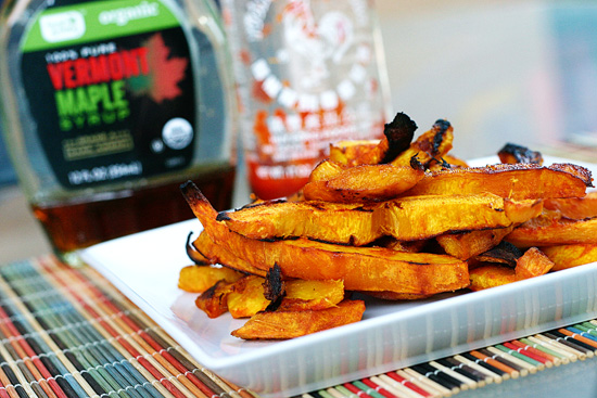 Sweet & Spicy Pumpkin Fries Recipe