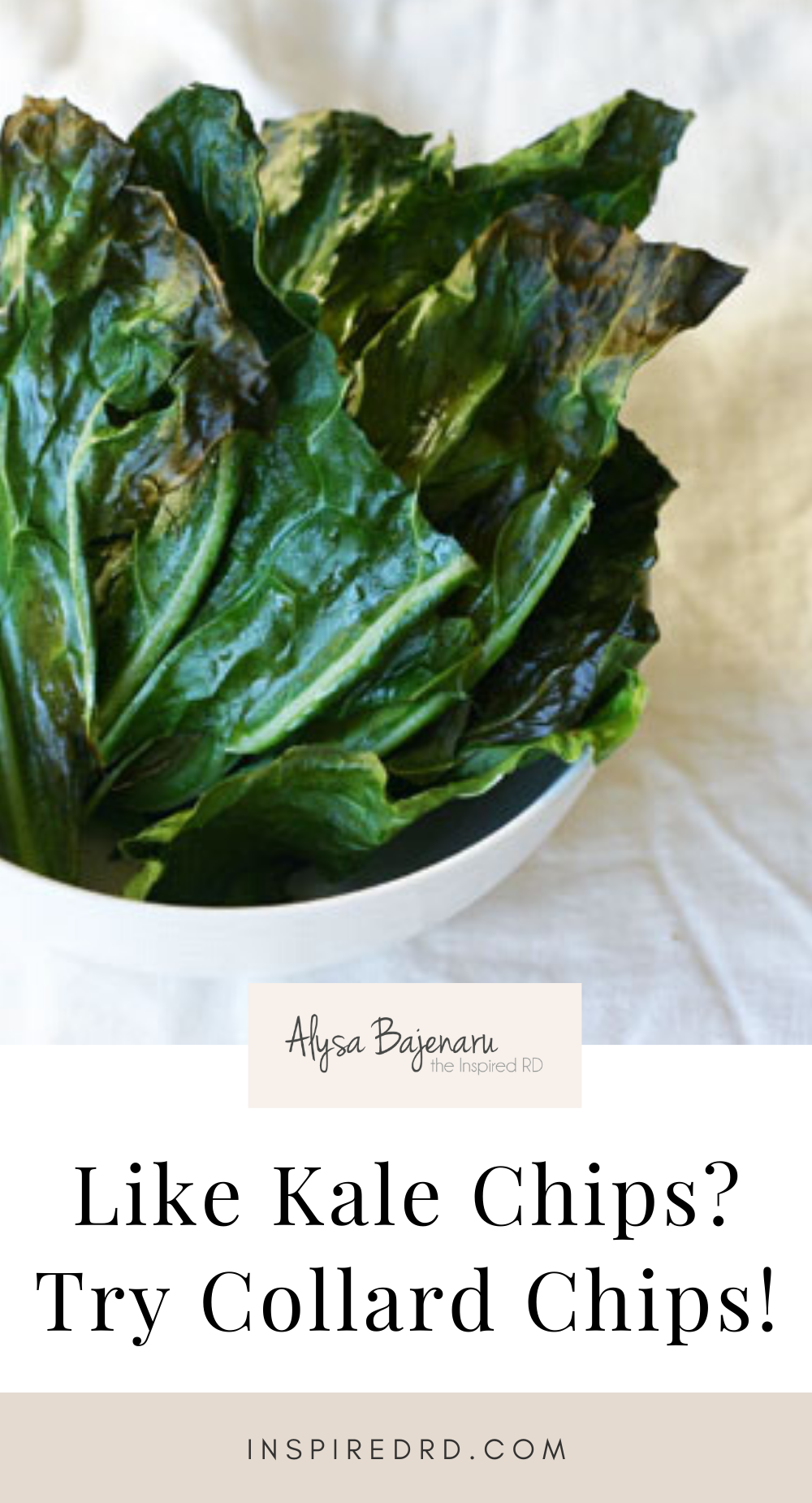 Like Kale Chips? Try Collard Chips!