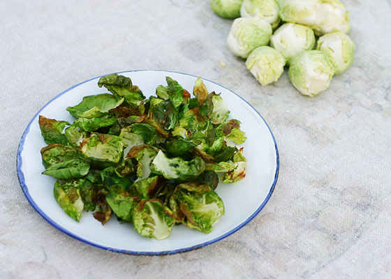 InspiredRD.com Brussels Sprouts Chips