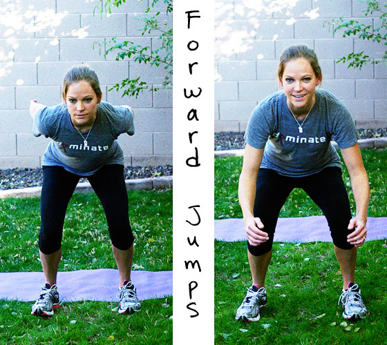Inspired RD Exercise Library: Forward Jumps