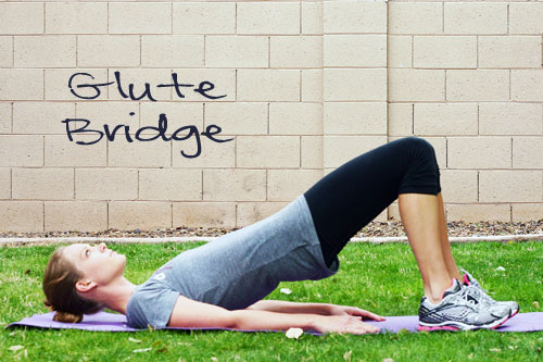 Inspired RD Exercise Library: Glute Bridge