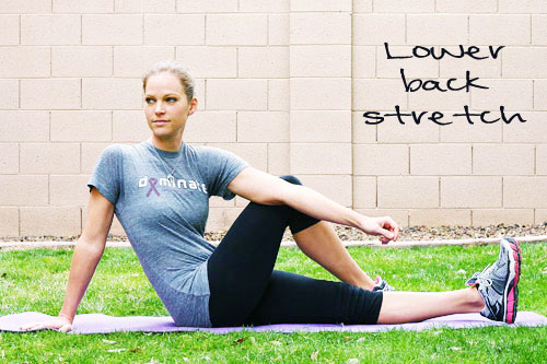 Inspired RD Exercise Library: Lower Back Stretch