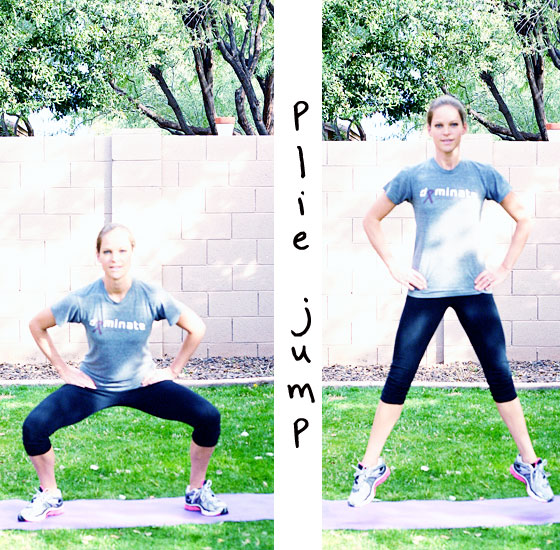 Inspired RD Exercise Library: Plie Jump