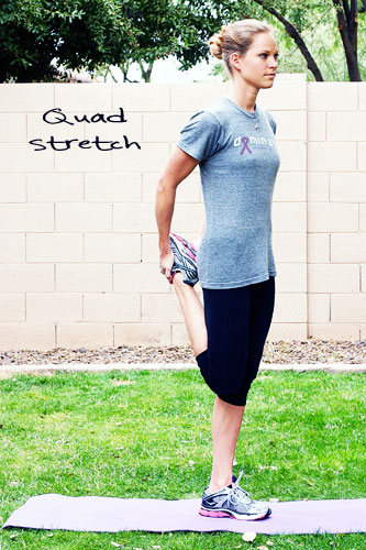 Inspired RD Exercise Library: Quad Stretch