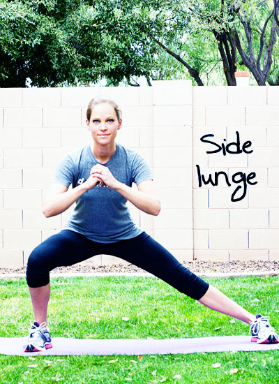 Inspired RD Exercise Library: Side Lunge