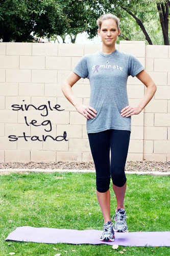 Inspired RD Exercise Library: Single Leg Stand