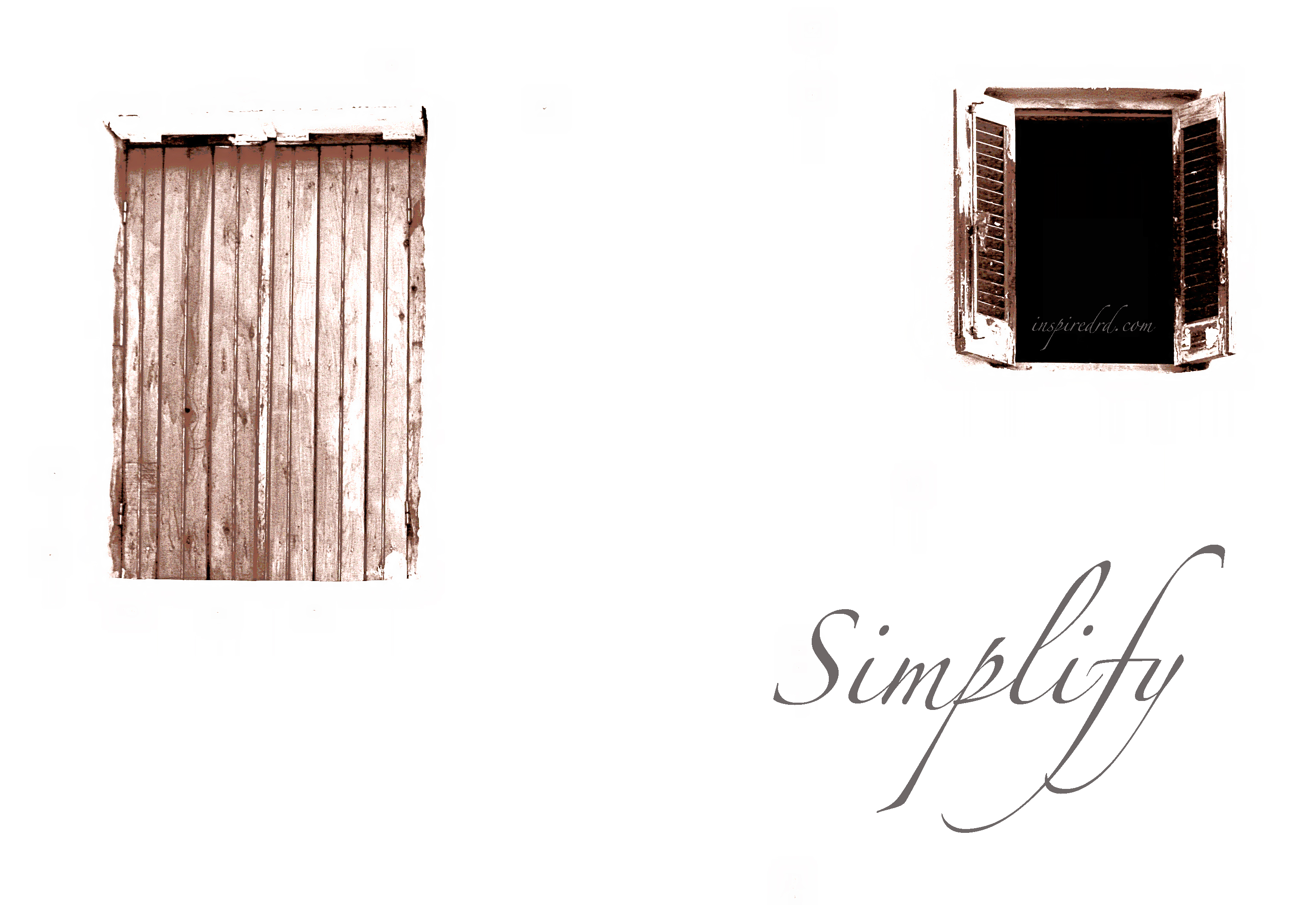 Why I want to simplify (and how you can too) from inspiredrd.com