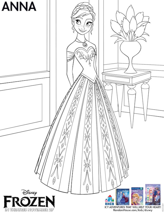 Disney's FROZEN Coloring Pages and Printouts (Mazed, Snowflake Templates, and MORE!)