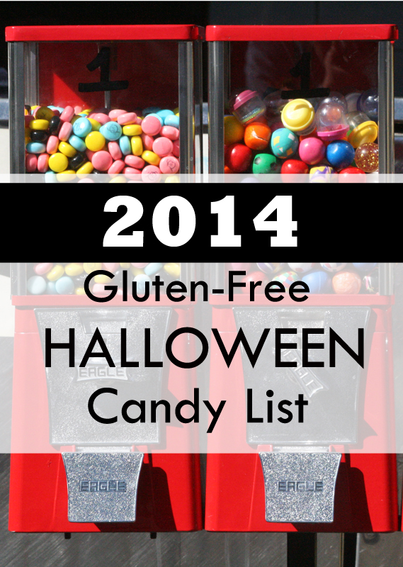 2014 Gluten Free Halloween Candy List